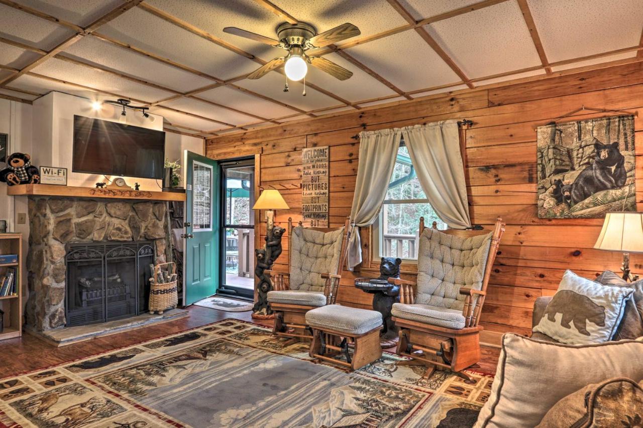 Smoky Mountain Cozy Cove Cabin Deck And Fire Pit! Cosby Exterior foto